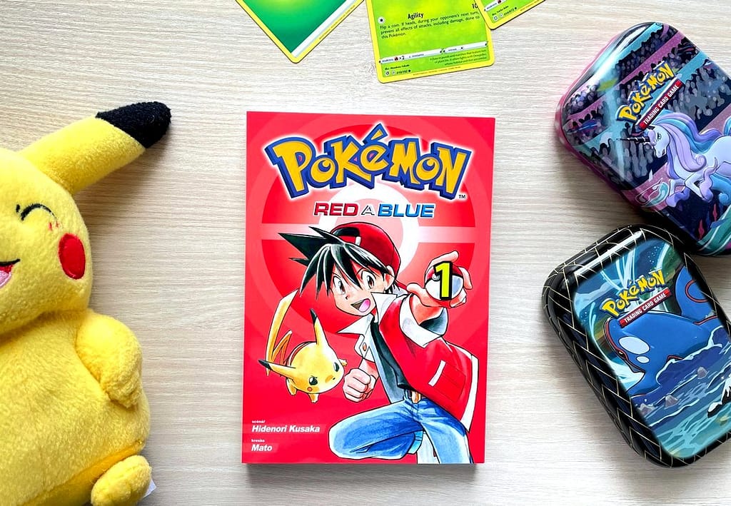 kniha Pokémon 1., recenze, manga, karty, Pikachu