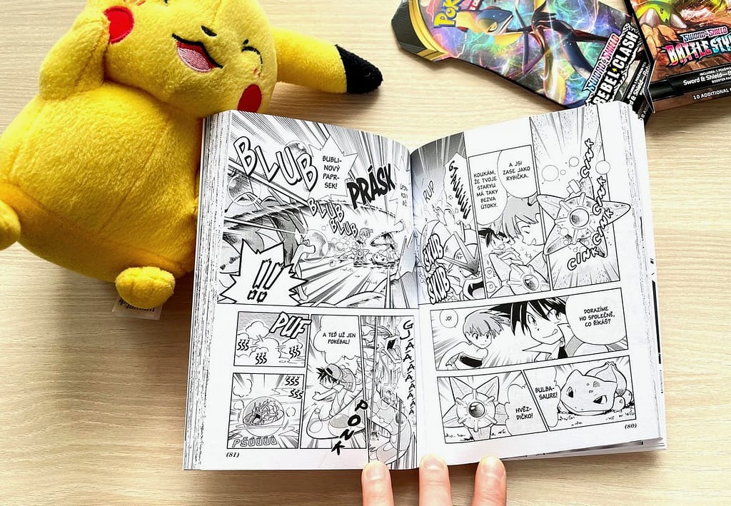 komiks, recenze, manga, Pikachu
