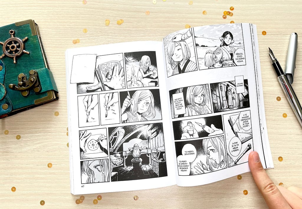komiks kniha manga recenze